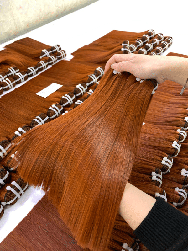 Vietnamese bone straight orange color