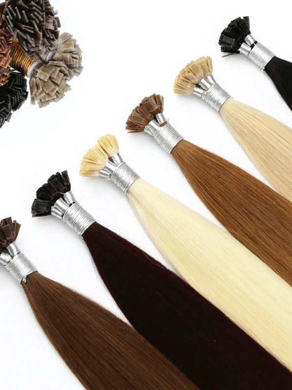 Keratin Flat-Tip Hair Extensions
