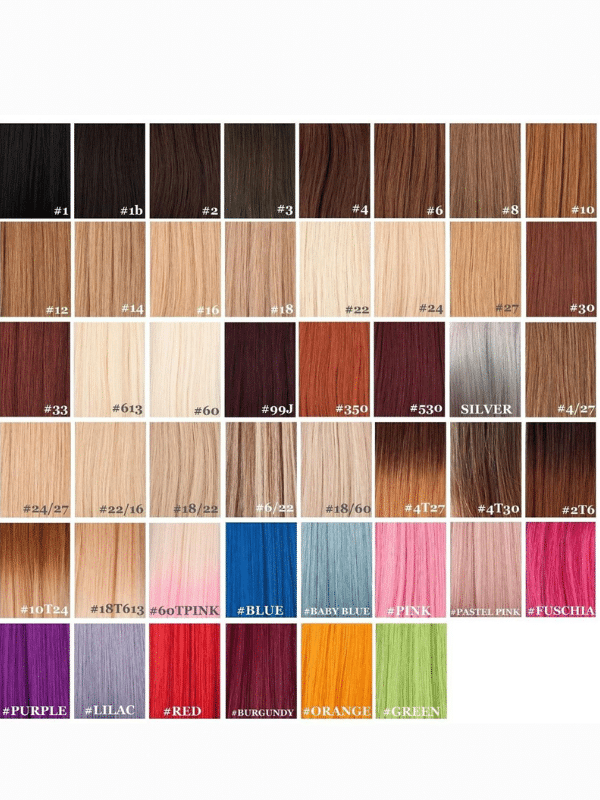 Keratin I-Tip Hair Extensions Color 