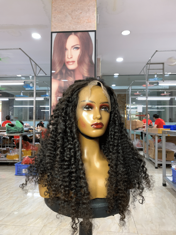 natural black burmese curly wig vietnamese hair